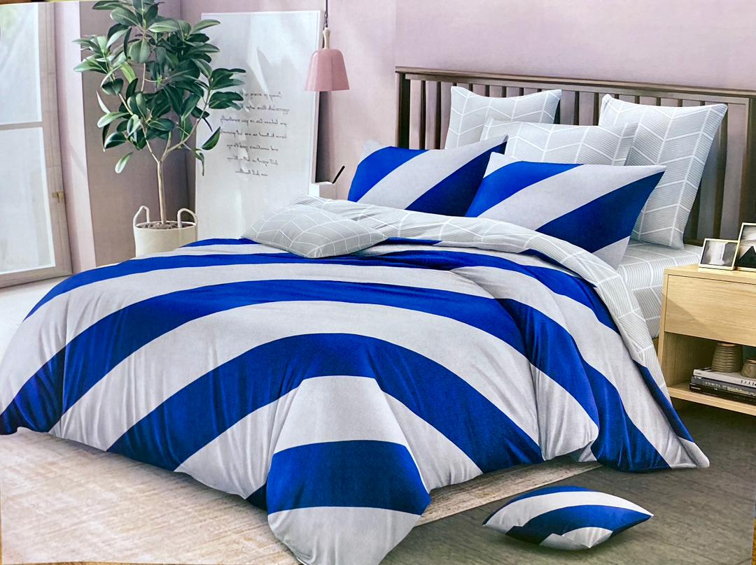 Complete 10-Piece Bedding Super Set with Removable Quilt (6x6)