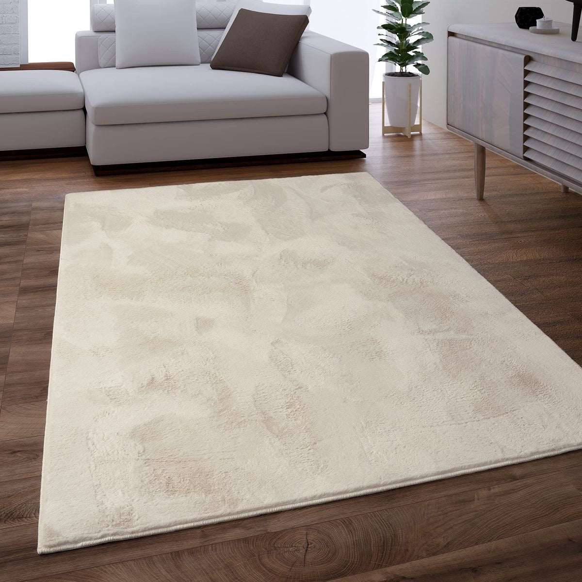 Rabbit Fur Carpets.