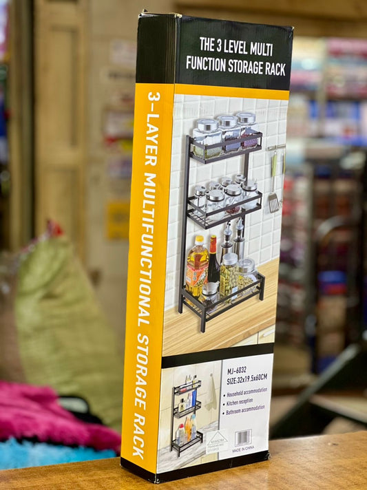 3 level Functional Storage Rack