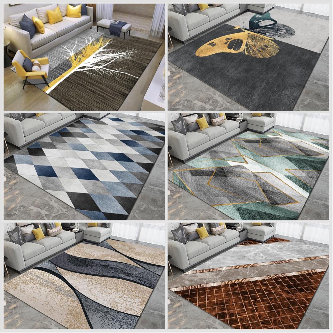 Modern Turkish Style Area Rug.
